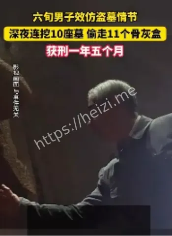 六旬男子盗墓靖江案例